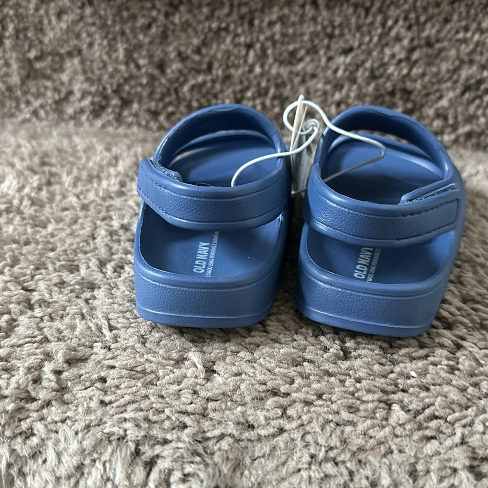 Old Navy NWT Blue Sandals Size 6 - Picture 4 of 6